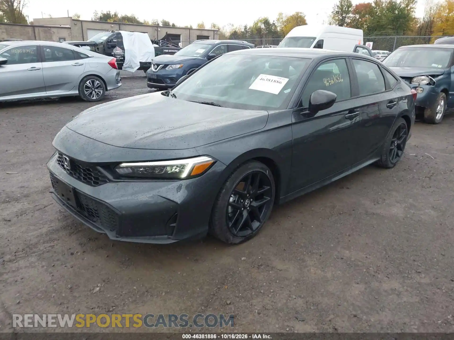 2 Photograph of a damaged car 2HGFE2F53TH598385 HONDA CIVIC 2026