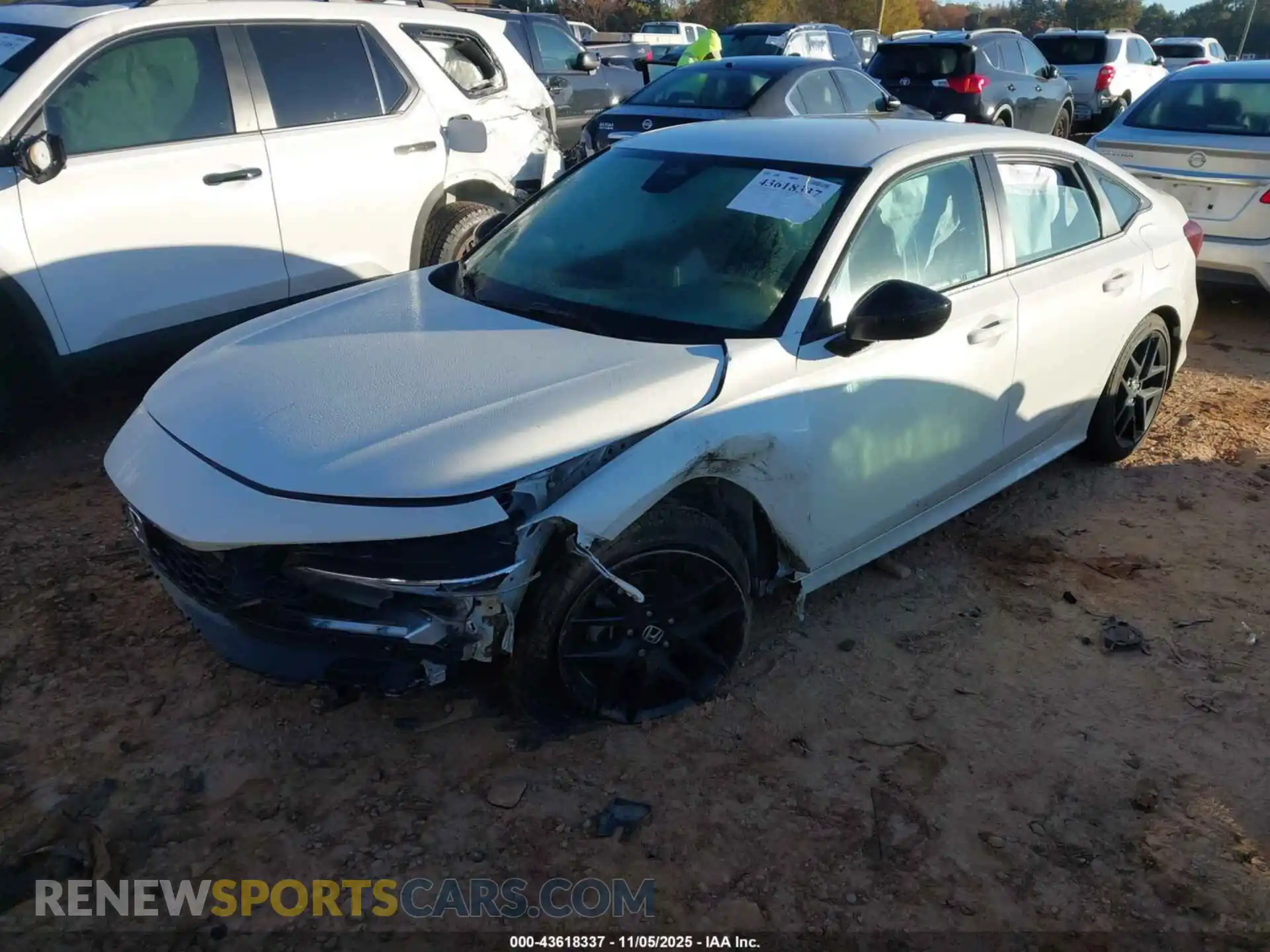 2 Photograph of a damaged car 2HGFE2F54TH500271 HONDA CIVIC 2026