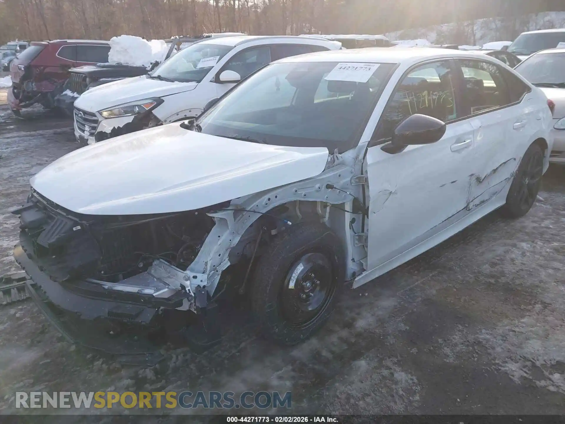 2 Photograph of a damaged car 2HGFE2F54TH501937 HONDA CIVIC 2026