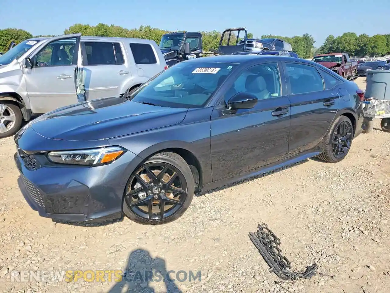1 Photograph of a damaged car 2HGFE2F54TH517359 HONDA CIVIC 2026