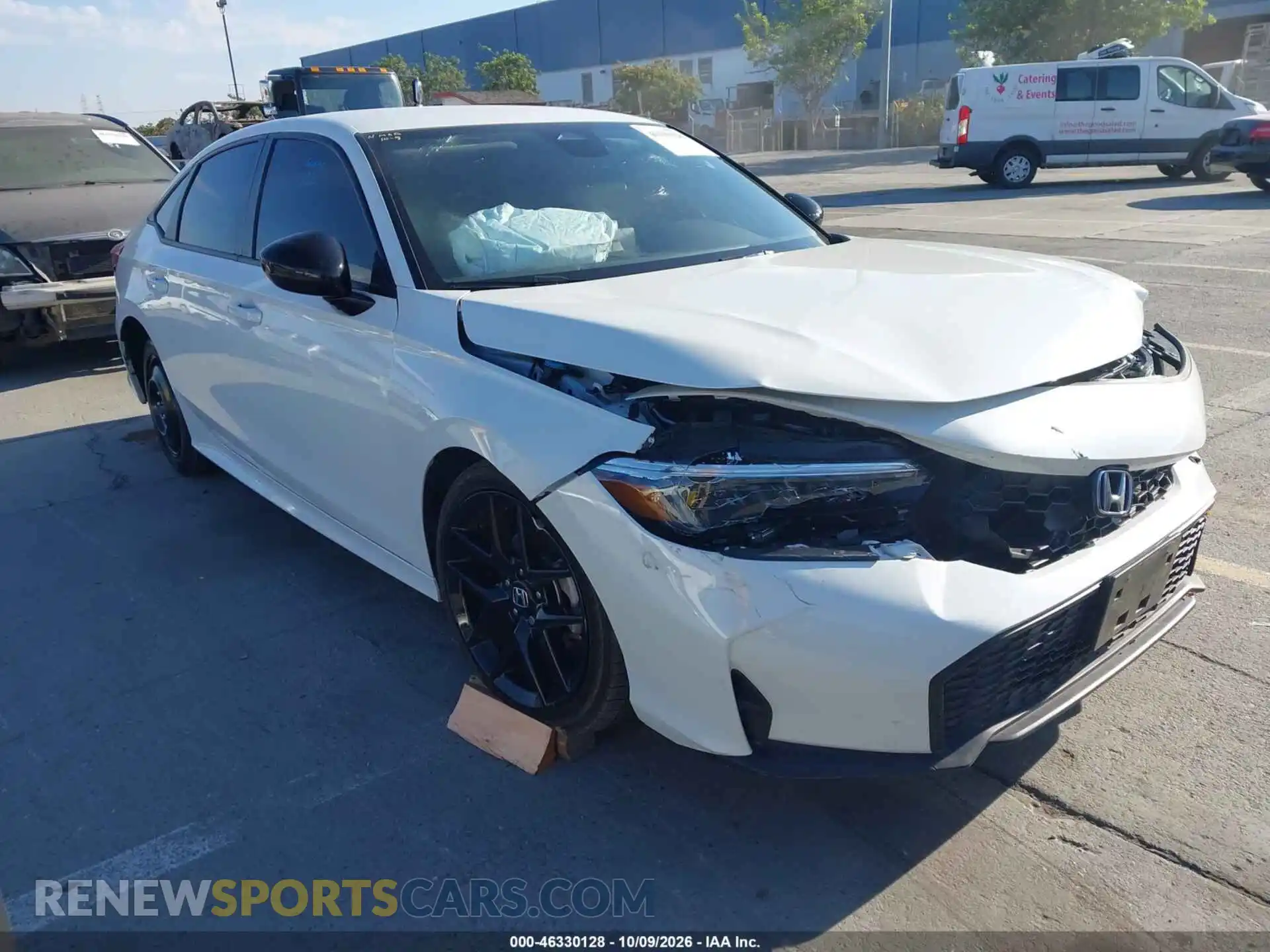 1 Photograph of a damaged car 2HGFE2F54TH520522 HONDA CIVIC 2026