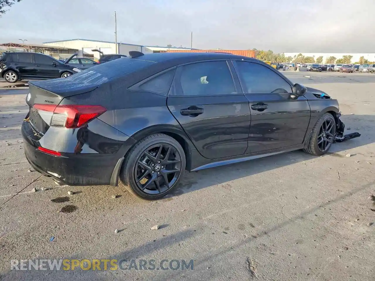 3 Photograph of a damaged car 2HGFE2F54TH535098 HONDA CIVIC 2026