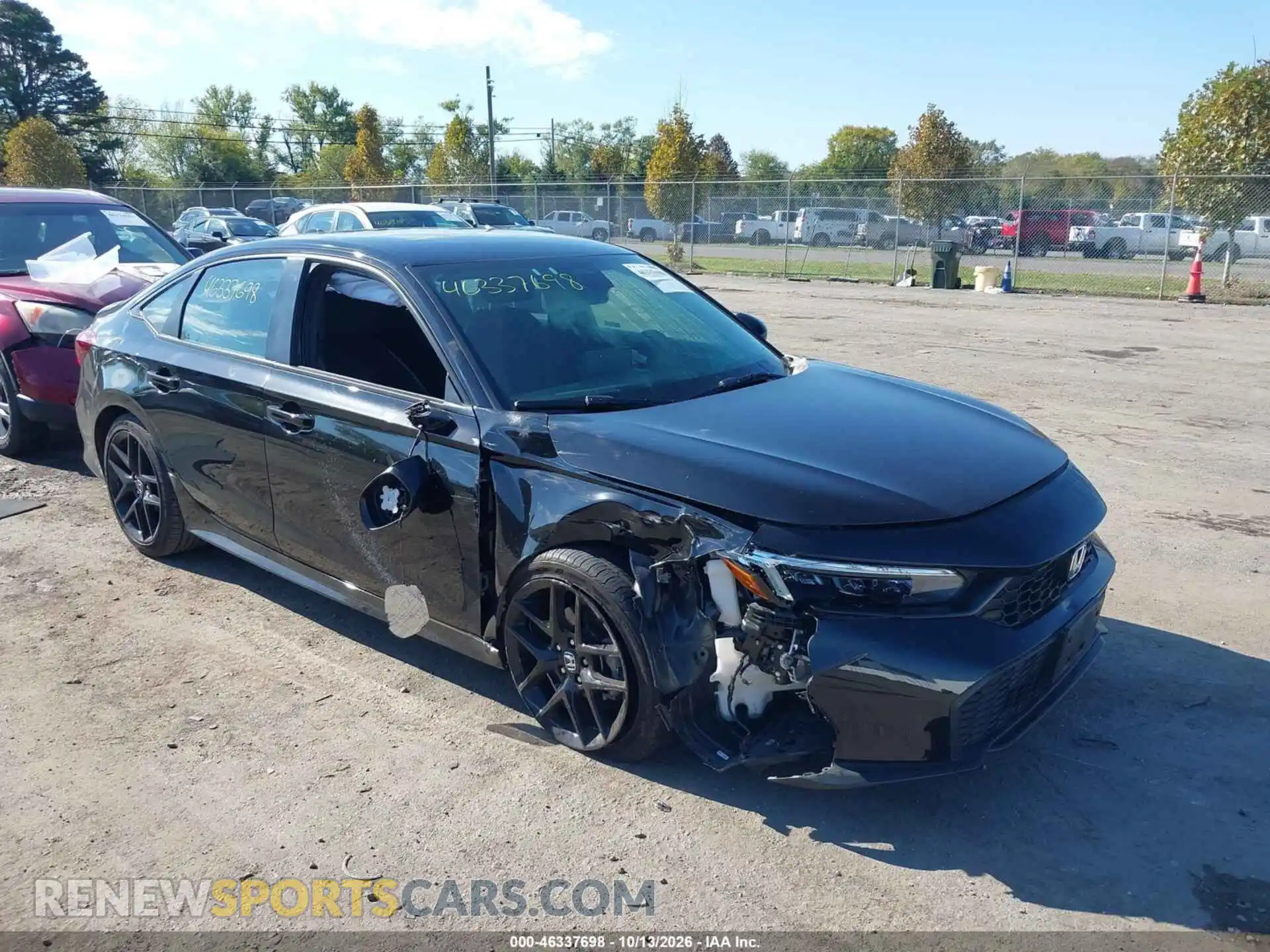1 Photograph of a damaged car 2HGFE2F54TH547462 HONDA CIVIC 2026