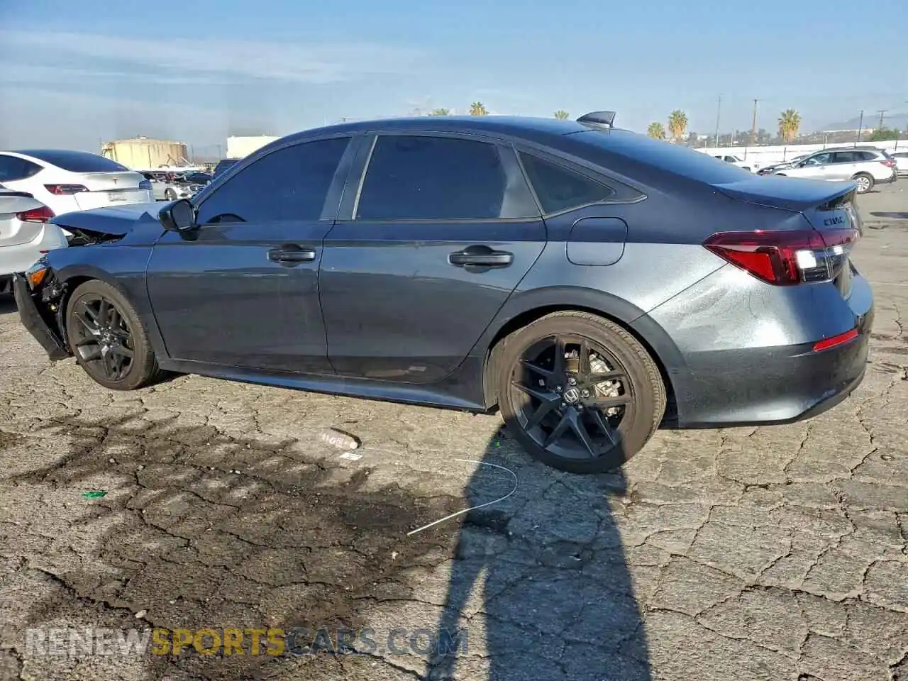 2 fotografías del automóvil dañado 2HGFE2F55TH509478 HONDA CIVIC 2026