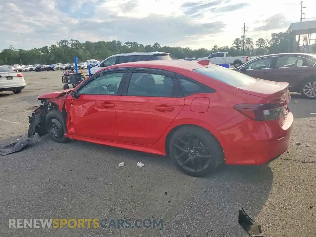 2 Photograph of a damaged car 2HGFE2F55TH529956 HONDA CIVIC 2026