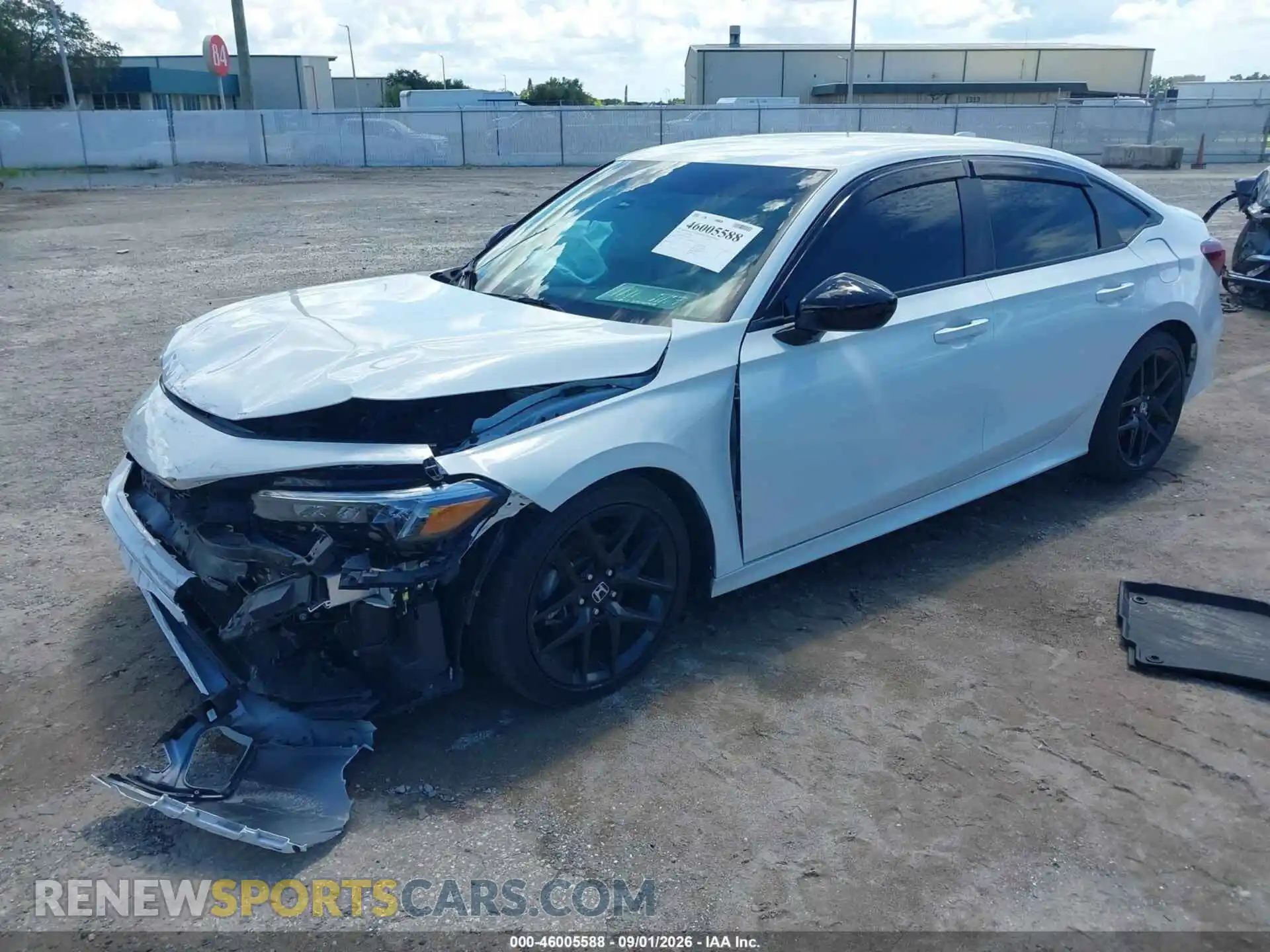 2 Photograph of a damaged car 2HGFE2F55TH532792 HONDA CIVIC 2026