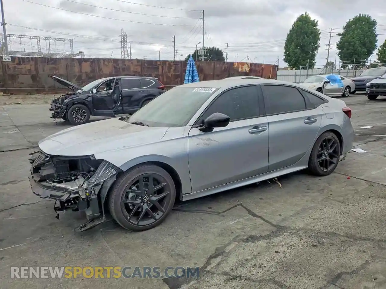 1 Photograph of a damaged car 2HGFE2F55TH558129 HONDA CIVIC 2026