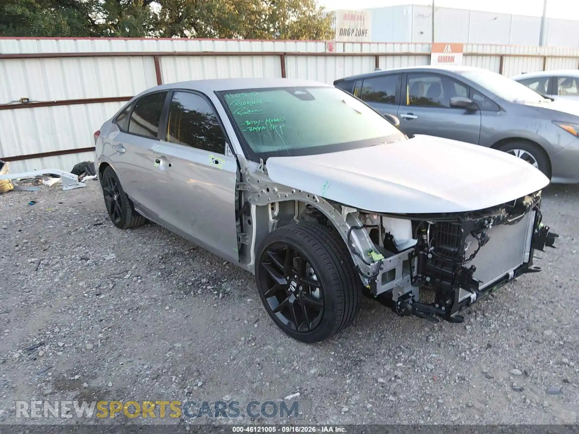 1 Photograph of a damaged car 2HGFE2F55TH608480 HONDA CIVIC 2026