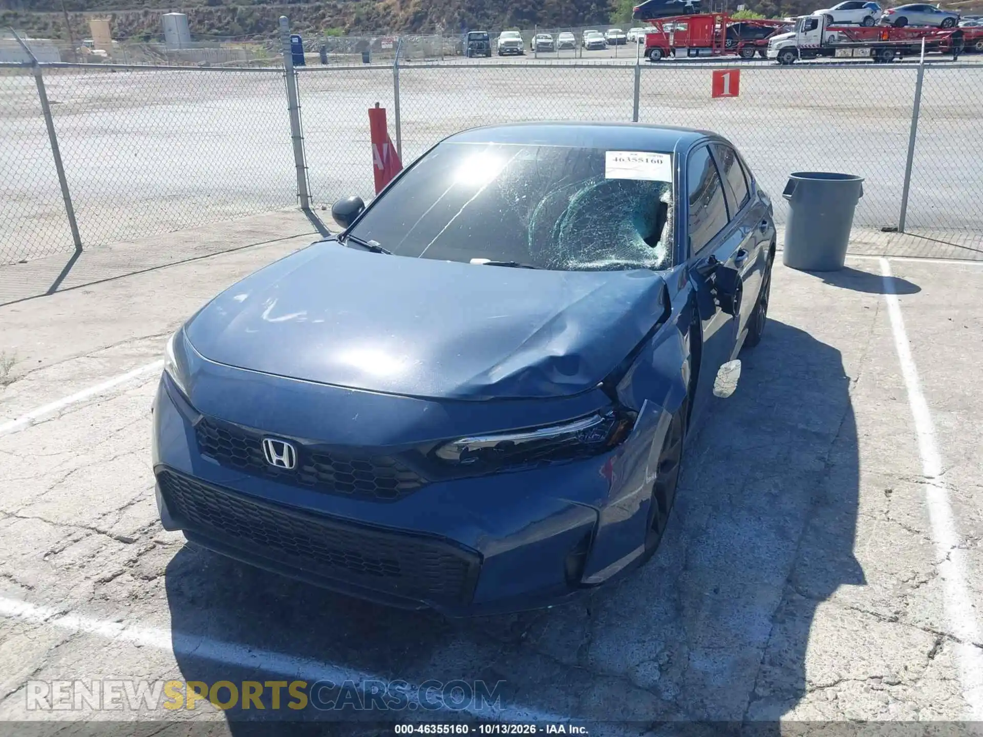 2 Photograph of a damaged car 2HGFE2F55TH613324 HONDA CIVIC 2026