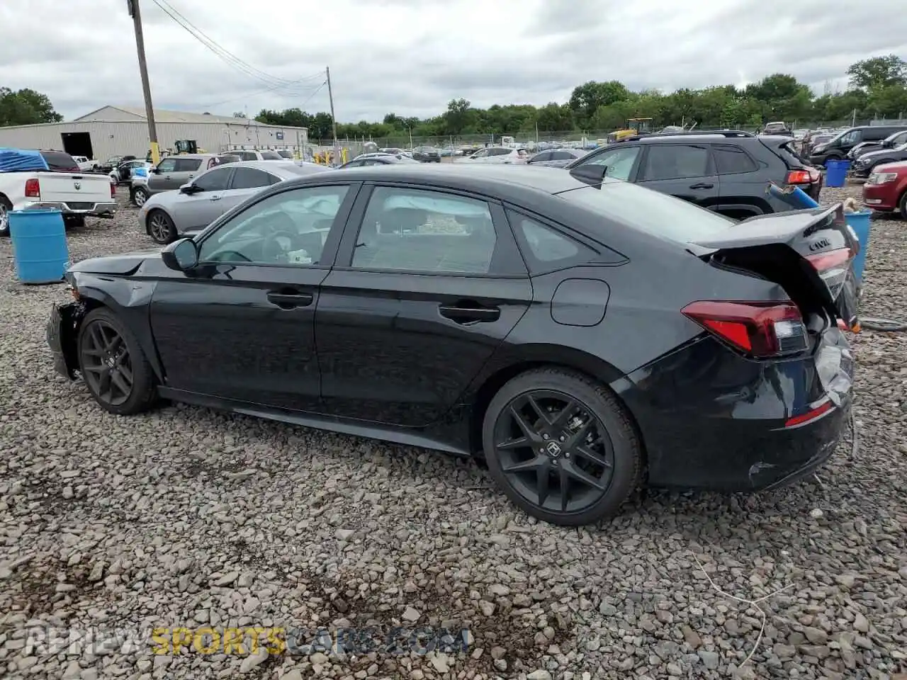 2 Photograph of a damaged car 2HGFE2F56TH501230 HONDA CIVIC 2026