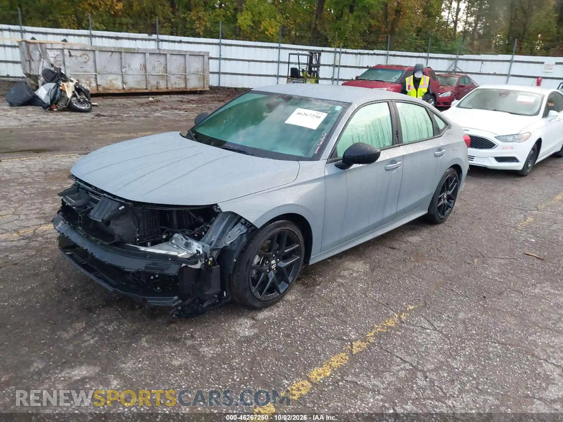 2 Photograph of a damaged car 2HGFE2F56TH506461 HONDA CIVIC 2026