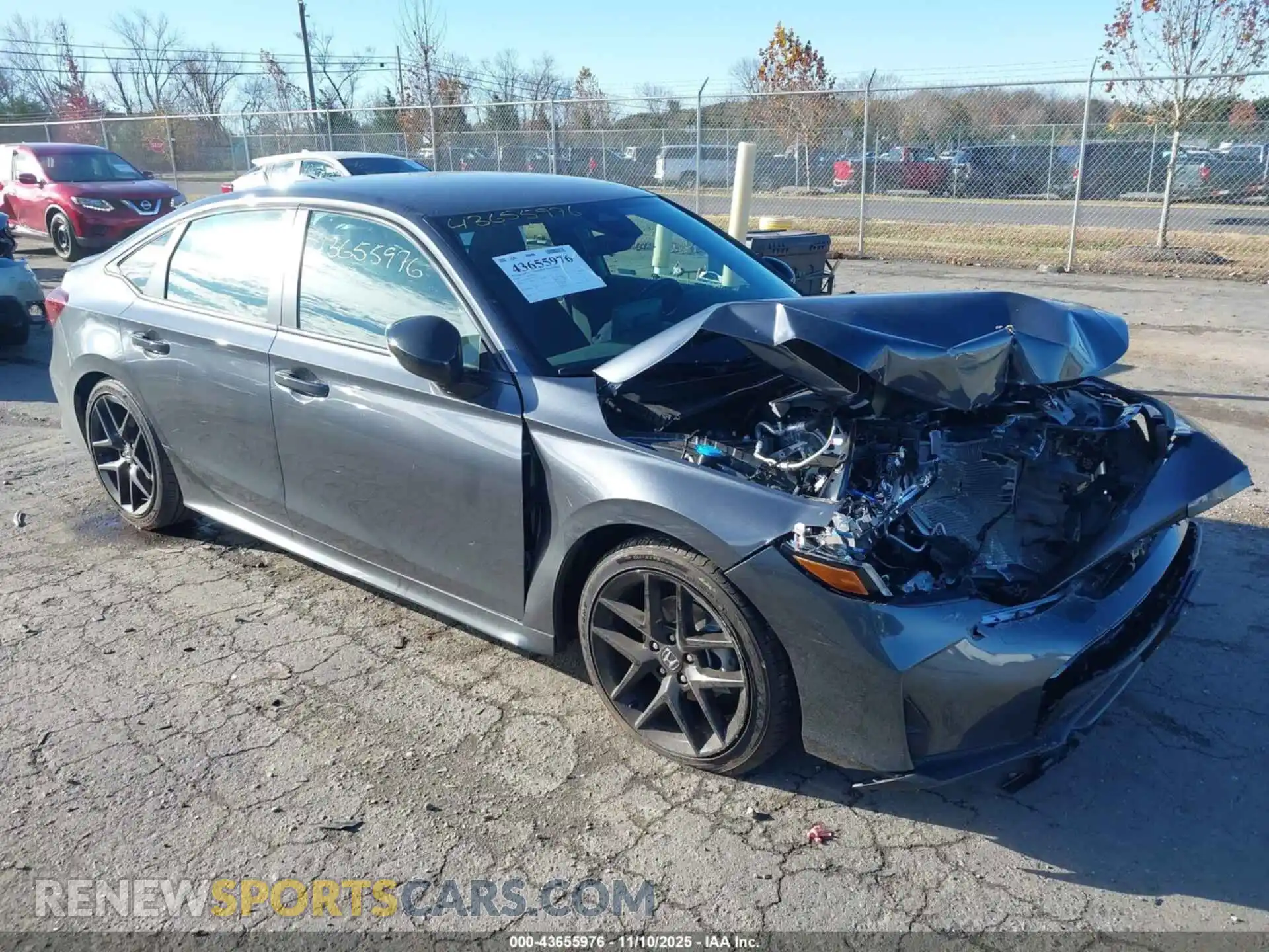 1 Photograph of a damaged car 2HGFE2F56TH509554 HONDA CIVIC 2026