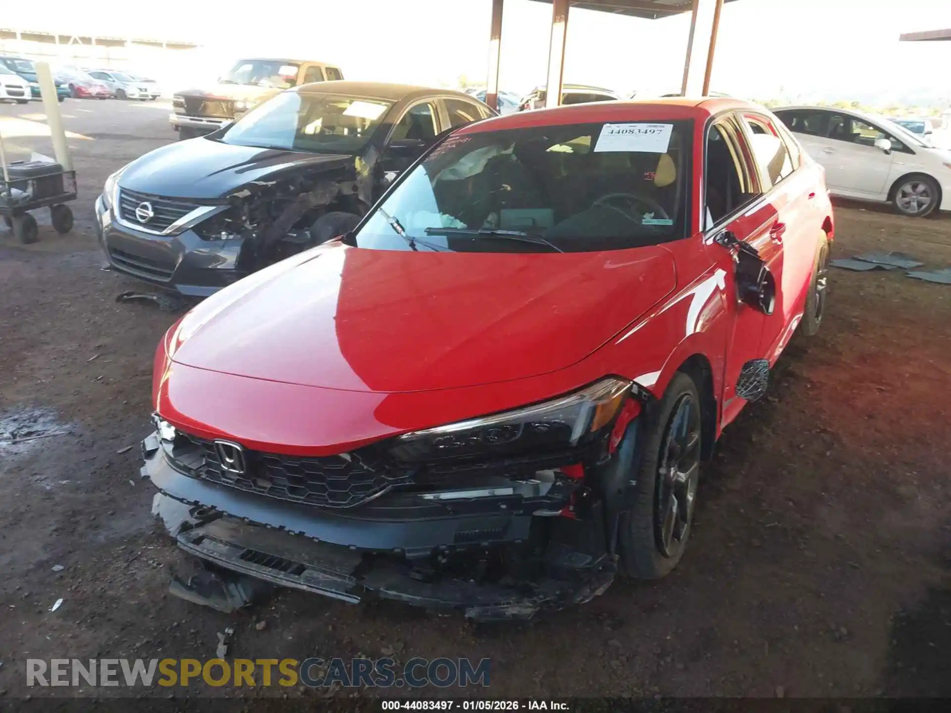 2 Photograph of a damaged car 2HGFE2F56TH522711 HONDA CIVIC 2026