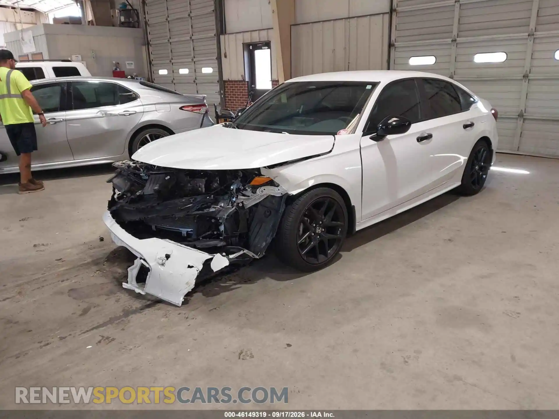 2 Photograph of a damaged car 2HGFE2F56TH531876 HONDA CIVIC 2026
