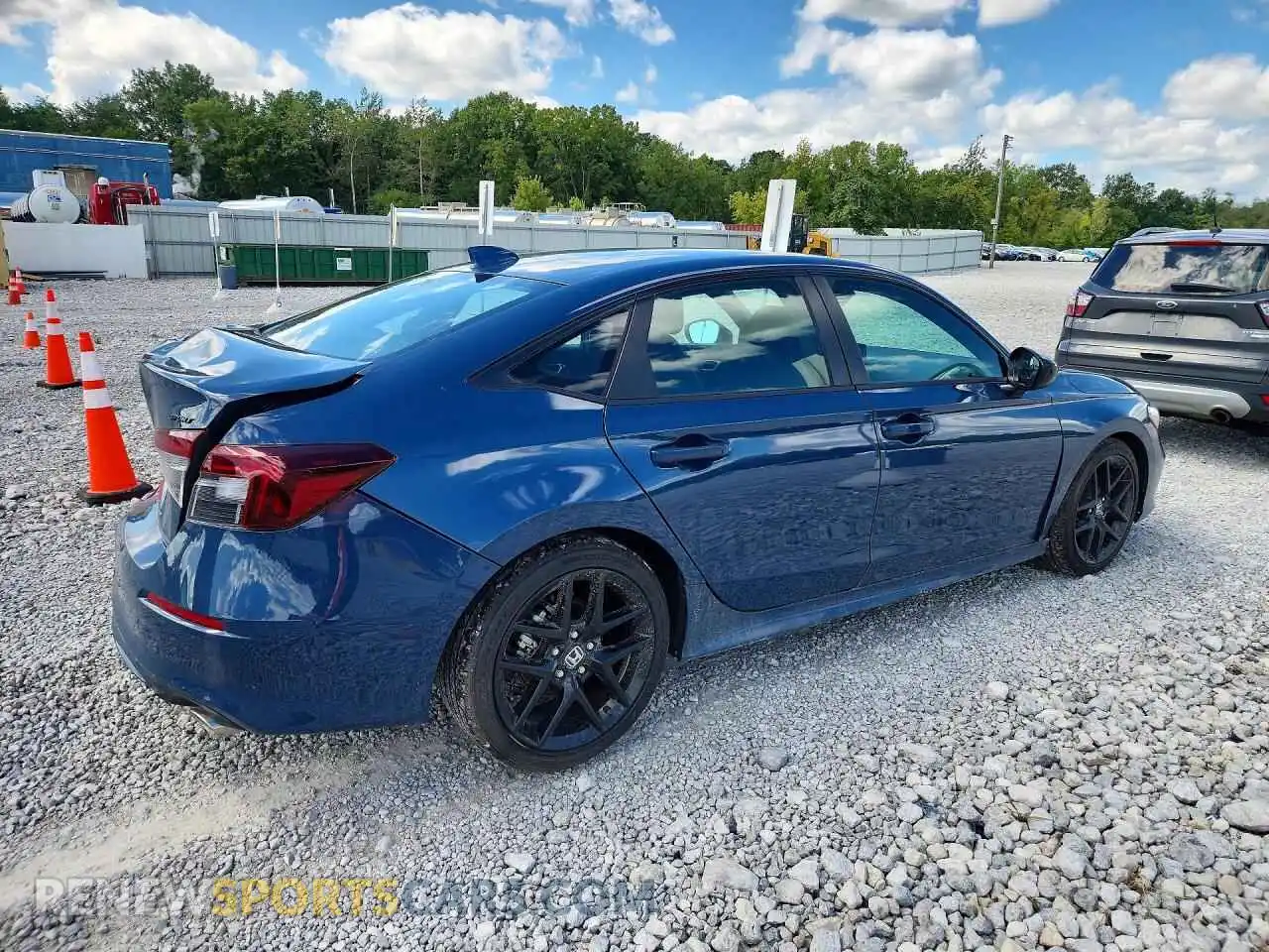 3 fotografías del automóvil dañado 2HGFE2F56TH534101 HONDA CIVIC 2026