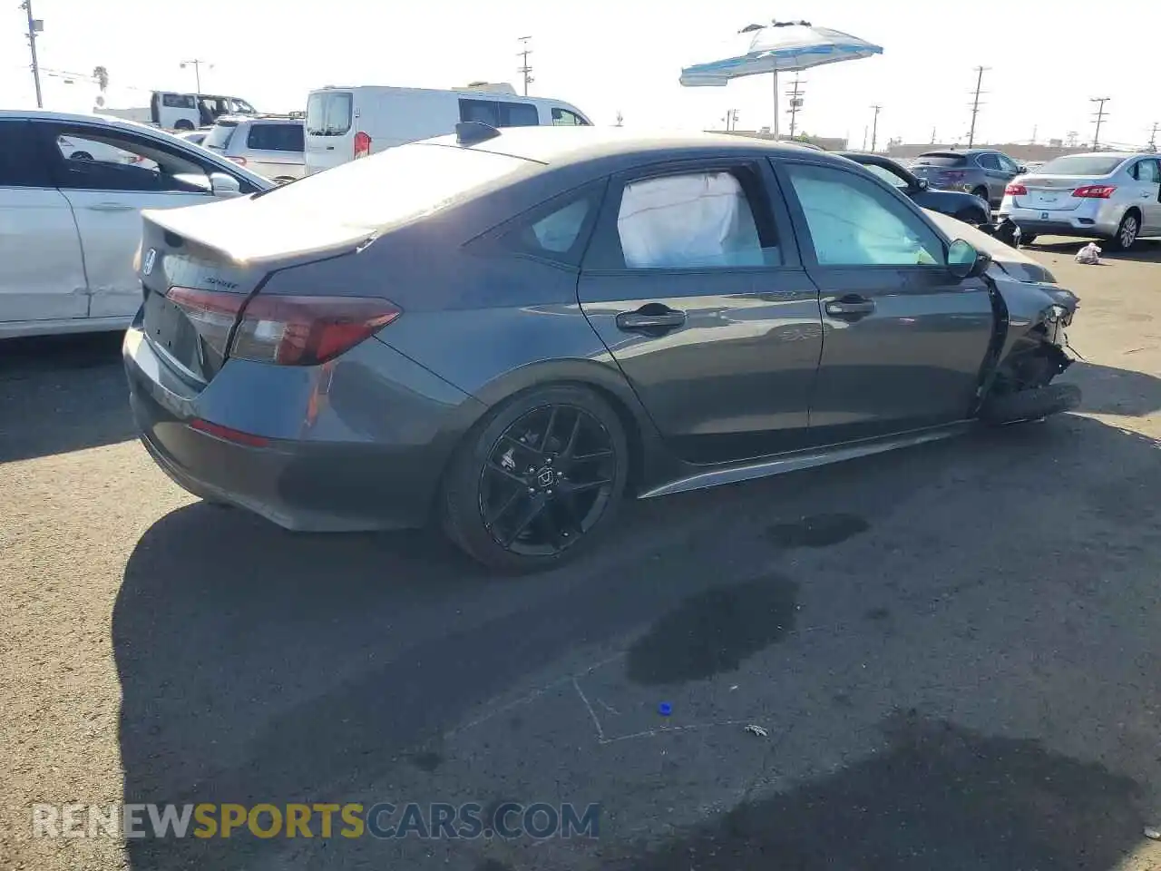 3 Photograph of a damaged car 2HGFE2F56TH559760 HONDA CIVIC 2026
