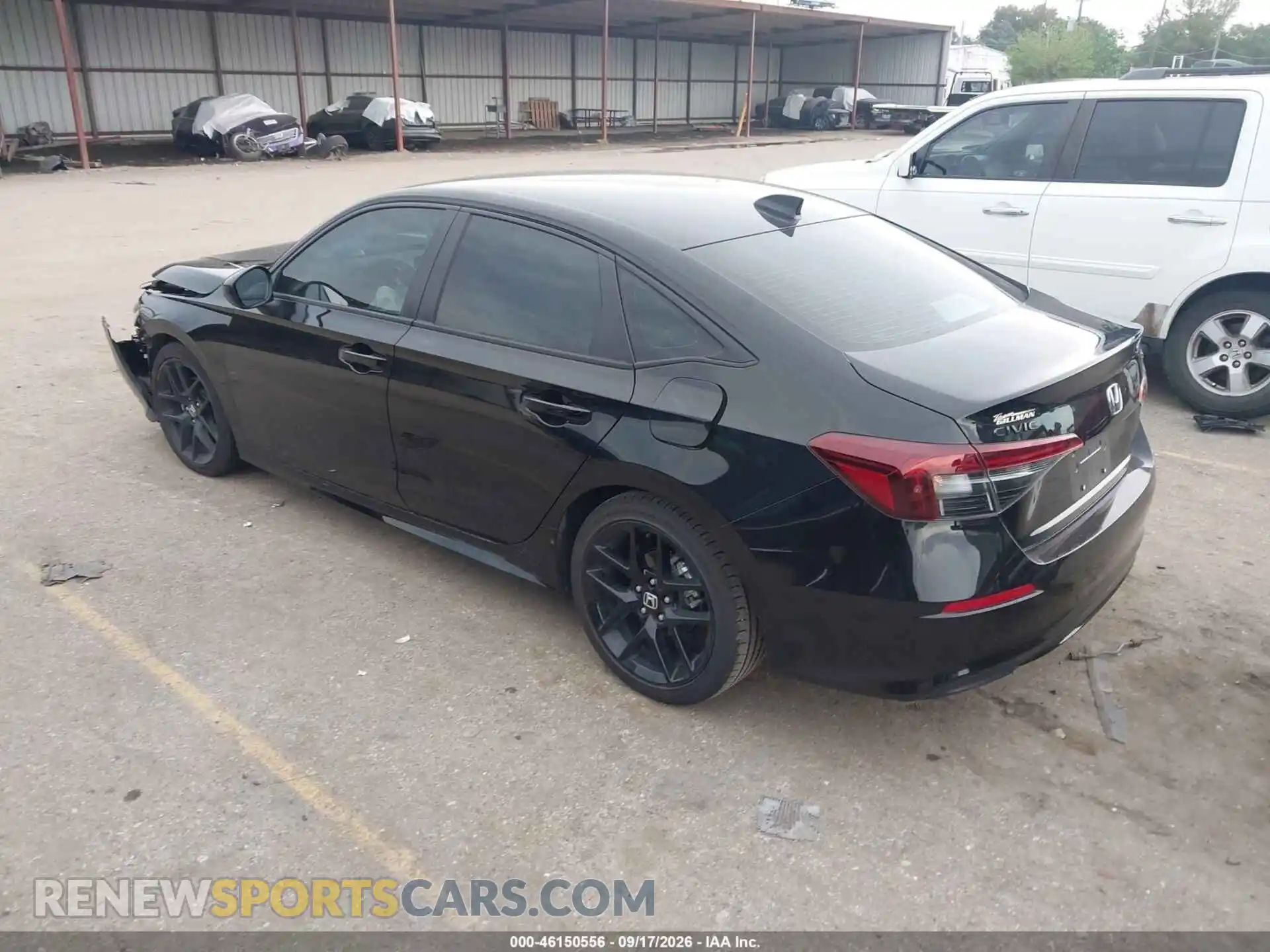 3 Photograph of a damaged car 2HGFE2F56TH607936 HONDA CIVIC 2026