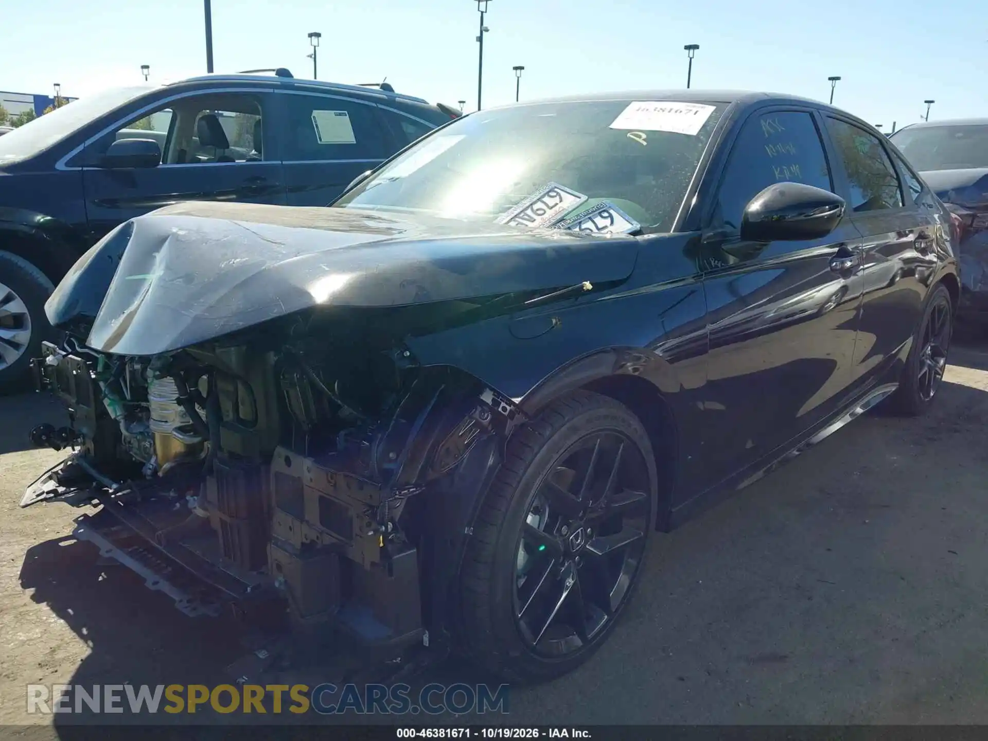 2 Photograph of a damaged car 2HGFE2F56TH610139 HONDA CIVIC 2026