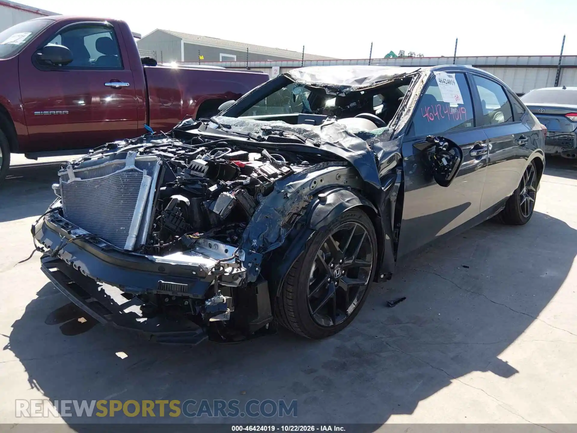 2 Photograph of a damaged car 2HGFE2F56TH627104 HONDA CIVIC 2026