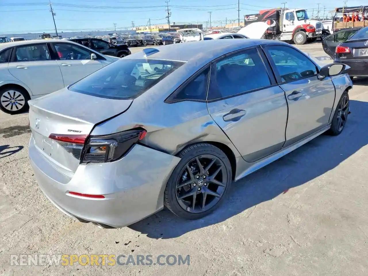 3 Photograph of a damaged car 2HGFE2F57TH521602 HONDA CIVIC 2026