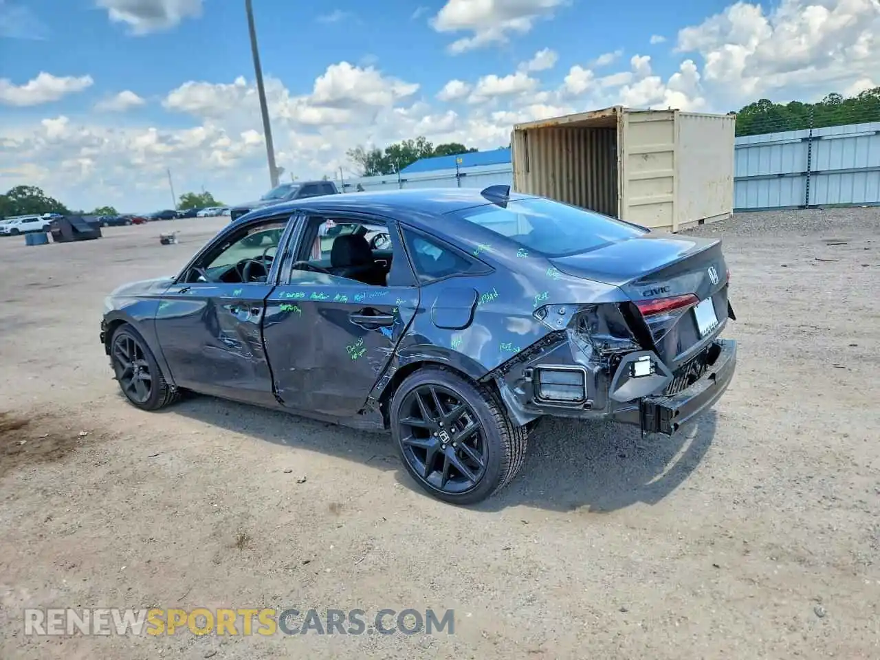 2 Photograph of a damaged car 2HGFE2F57TH605242 HONDA CIVIC 2026