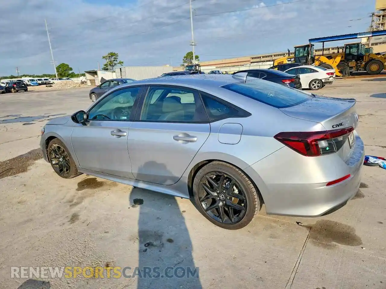 2 fotografías del automóvil dañado 2HGFE2F57TH610098 HONDA CIVIC 2026