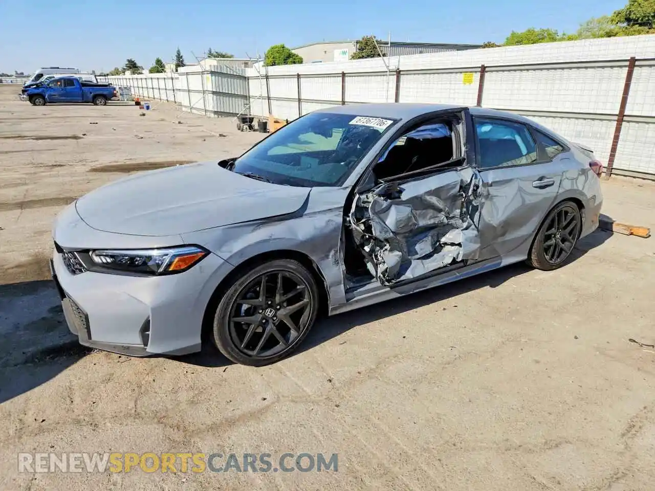 1 Photograph of a damaged car 2HGFE2F57TH617293 HONDA CIVIC 2026