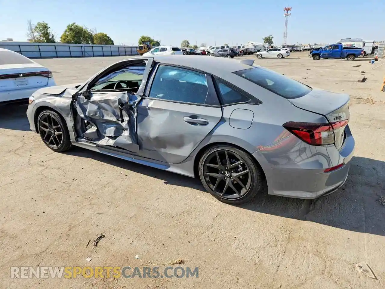 2 Photograph of a damaged car 2HGFE2F57TH617293 HONDA CIVIC 2026