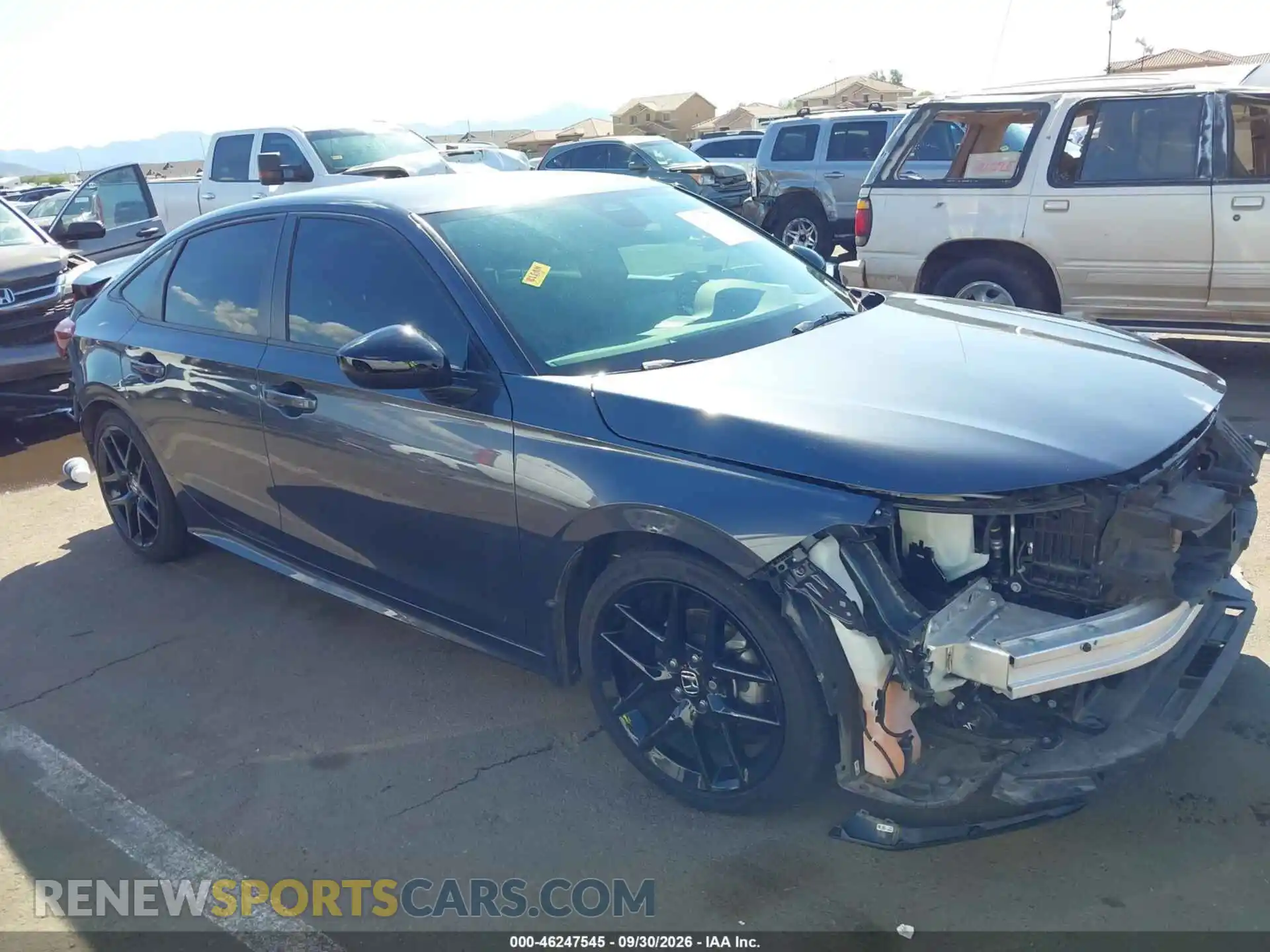 1 Photograph of a damaged car 2HGFE2F58TH525979 HONDA CIVIC 2026