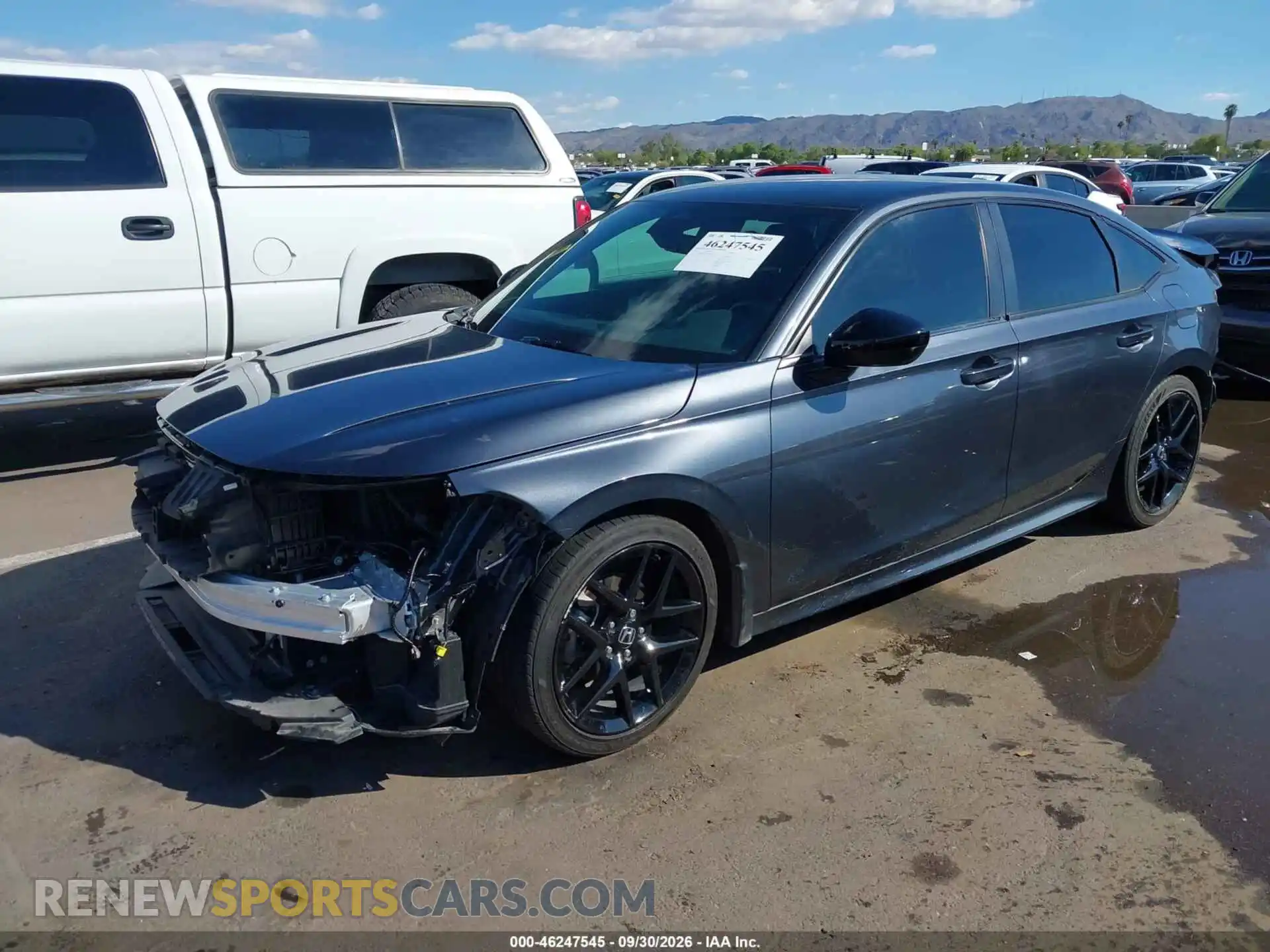 2 Photograph of a damaged car 2HGFE2F58TH525979 HONDA CIVIC 2026