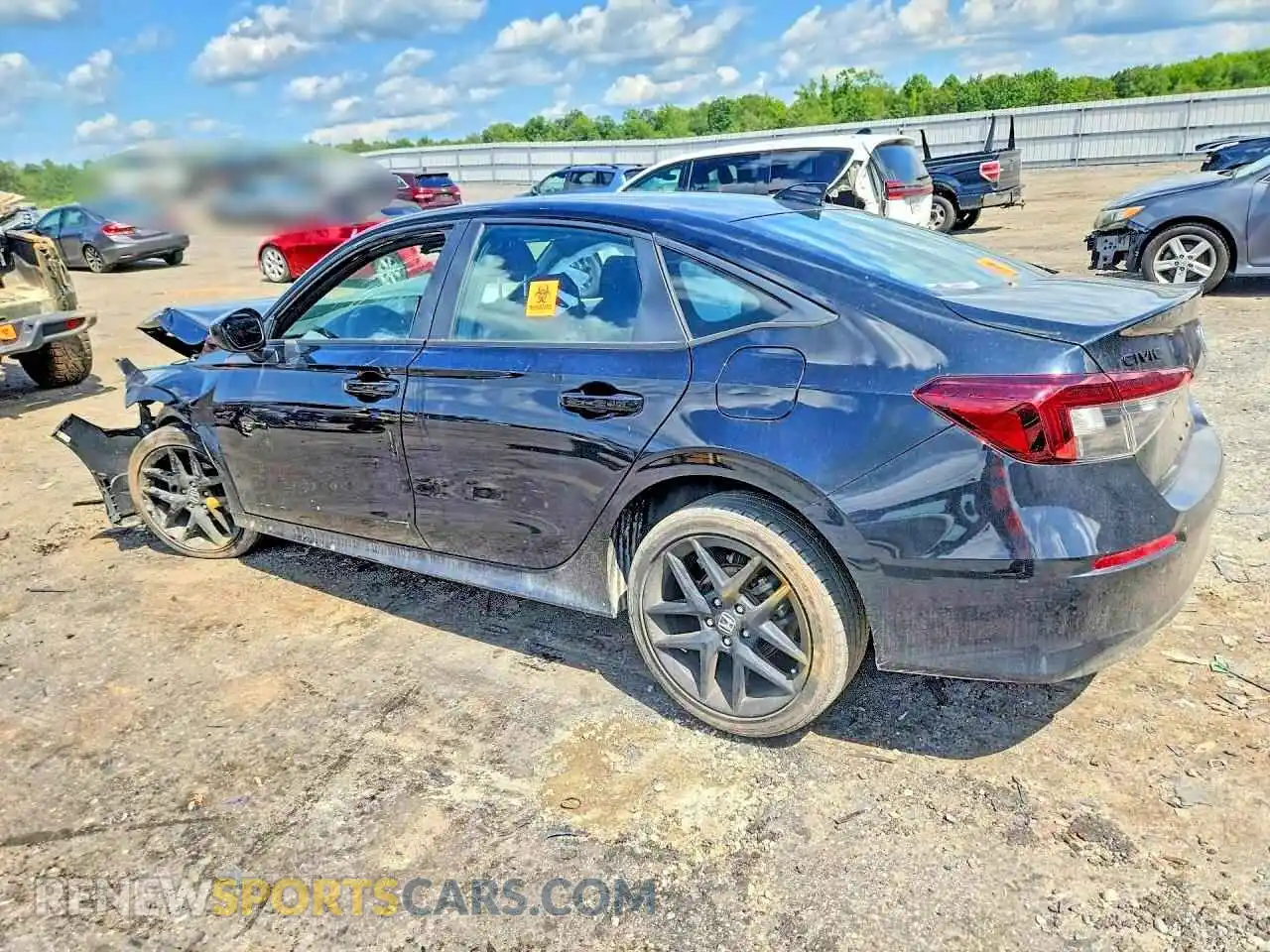 2 Photograph of a damaged car 2HGFE2F58TH528400 HONDA CIVIC 2026