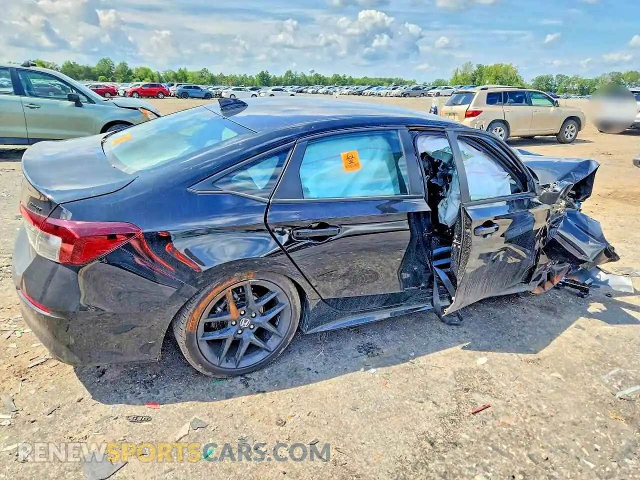 3 Photograph of a damaged car 2HGFE2F58TH528400 HONDA CIVIC 2026