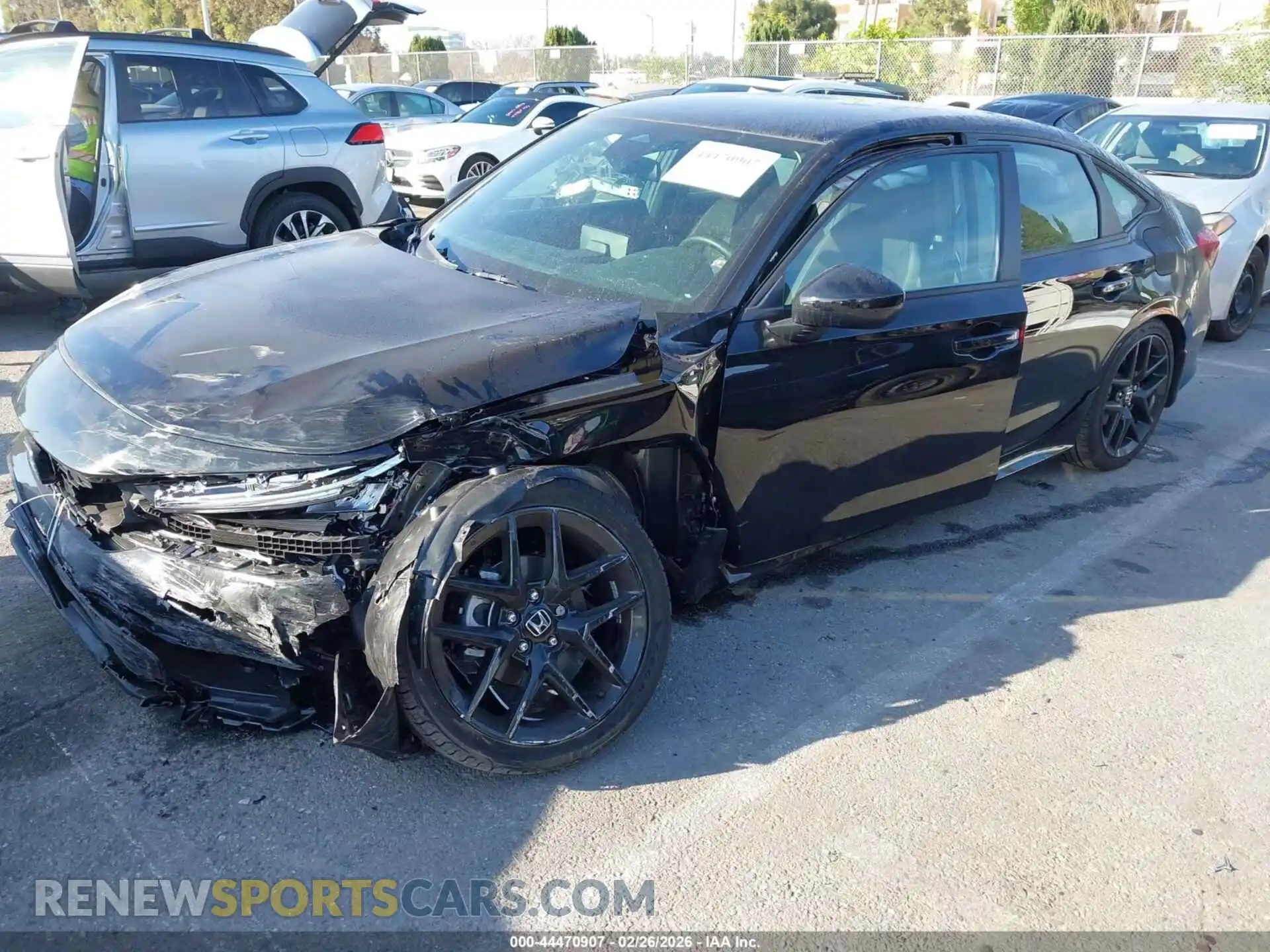2 Photograph of a damaged car 2HGFE2F58TH540434 HONDA CIVIC 2026