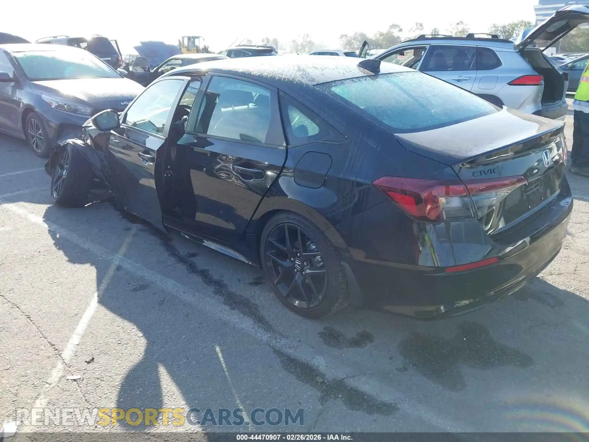 3 Photograph of a damaged car 2HGFE2F58TH540434 HONDA CIVIC 2026