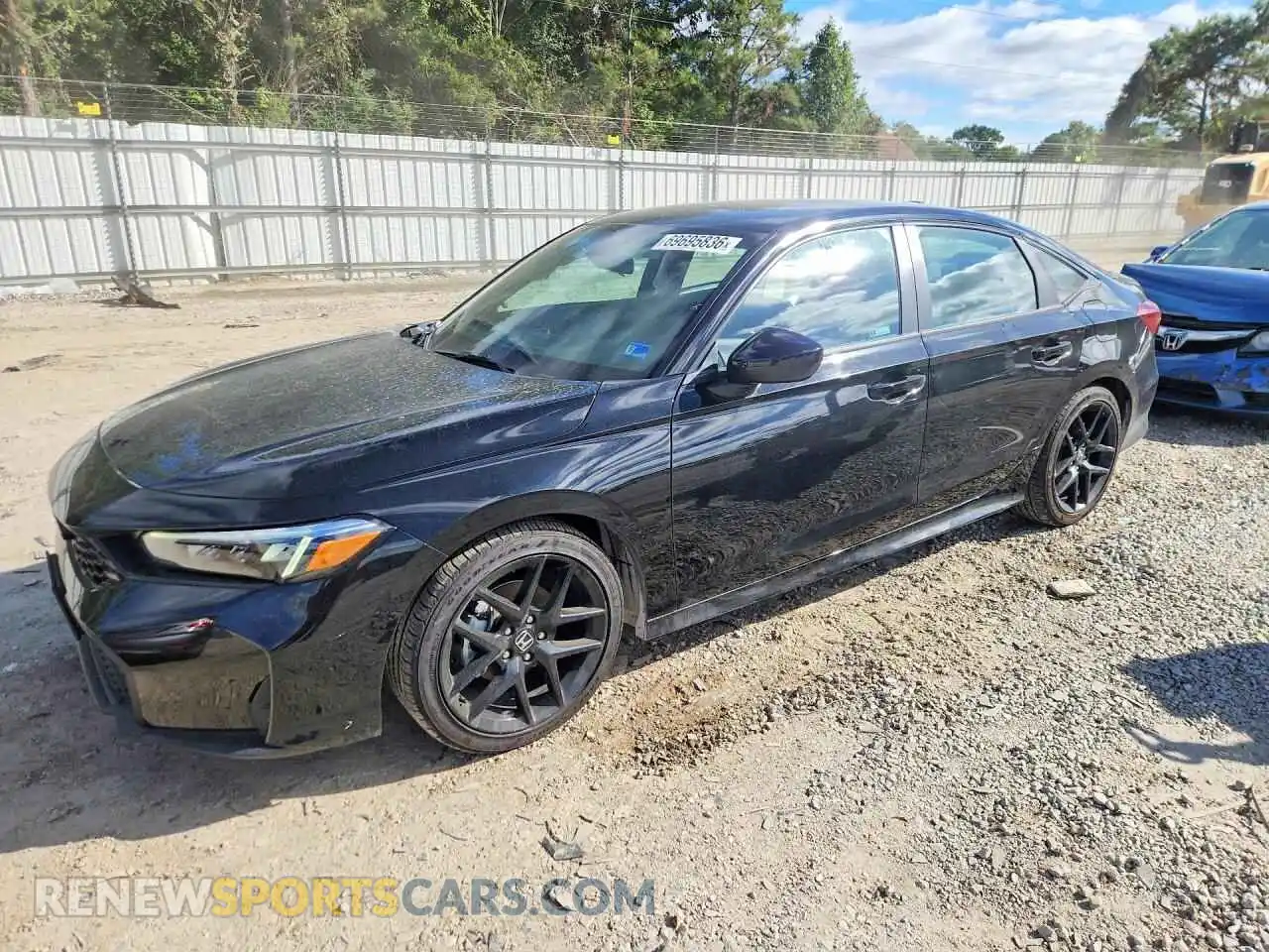 1 Photograph of a damaged car 2HGFE2F58TH598690 HONDA CIVIC 2026