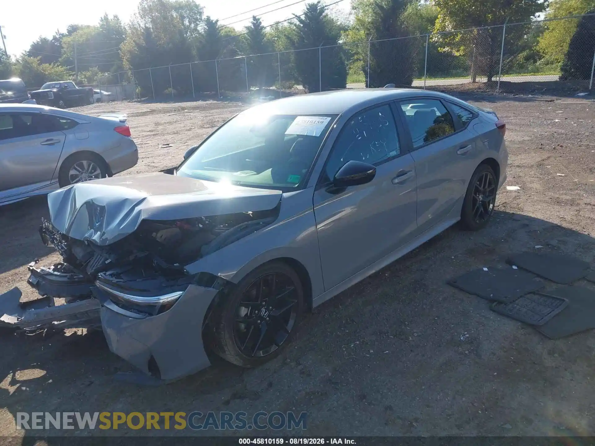 2 Photograph of a damaged car 2HGFE2F59TH527630 HONDA CIVIC 2026