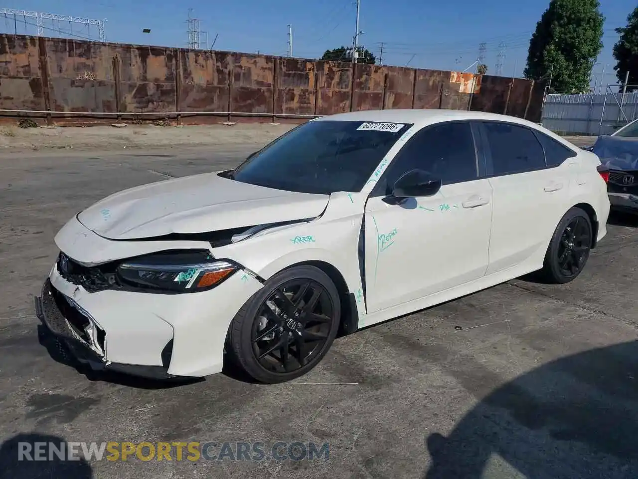 1 Photograph of a damaged car 2HGFE2F59TH530852 HONDA CIVIC 2026