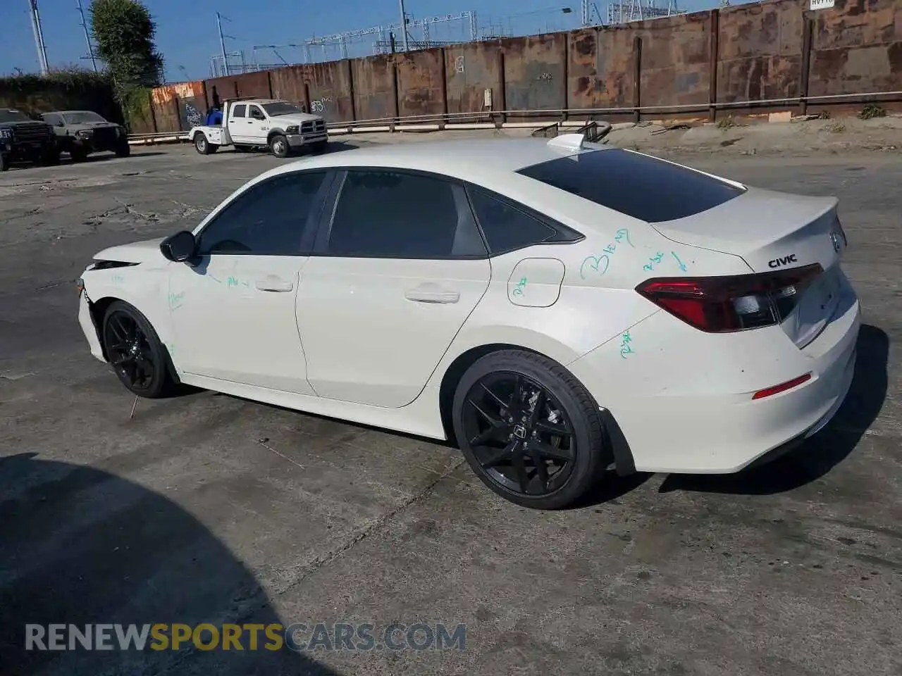 2 Photograph of a damaged car 2HGFE2F59TH530852 HONDA CIVIC 2026