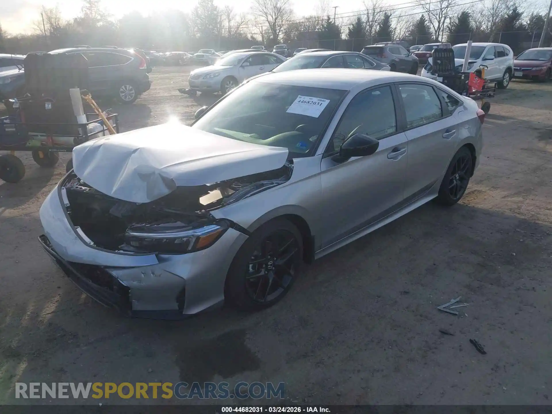 2 Photograph of a damaged car 2HGFE2F59TH564368 HONDA CIVIC 2026