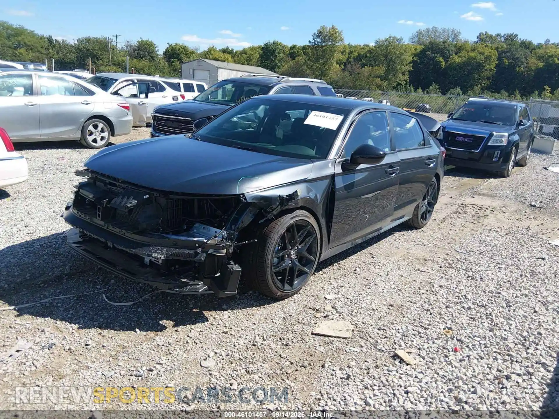 2 Photograph of a damaged car 2HGFE2F59TH565990 HONDA CIVIC 2026