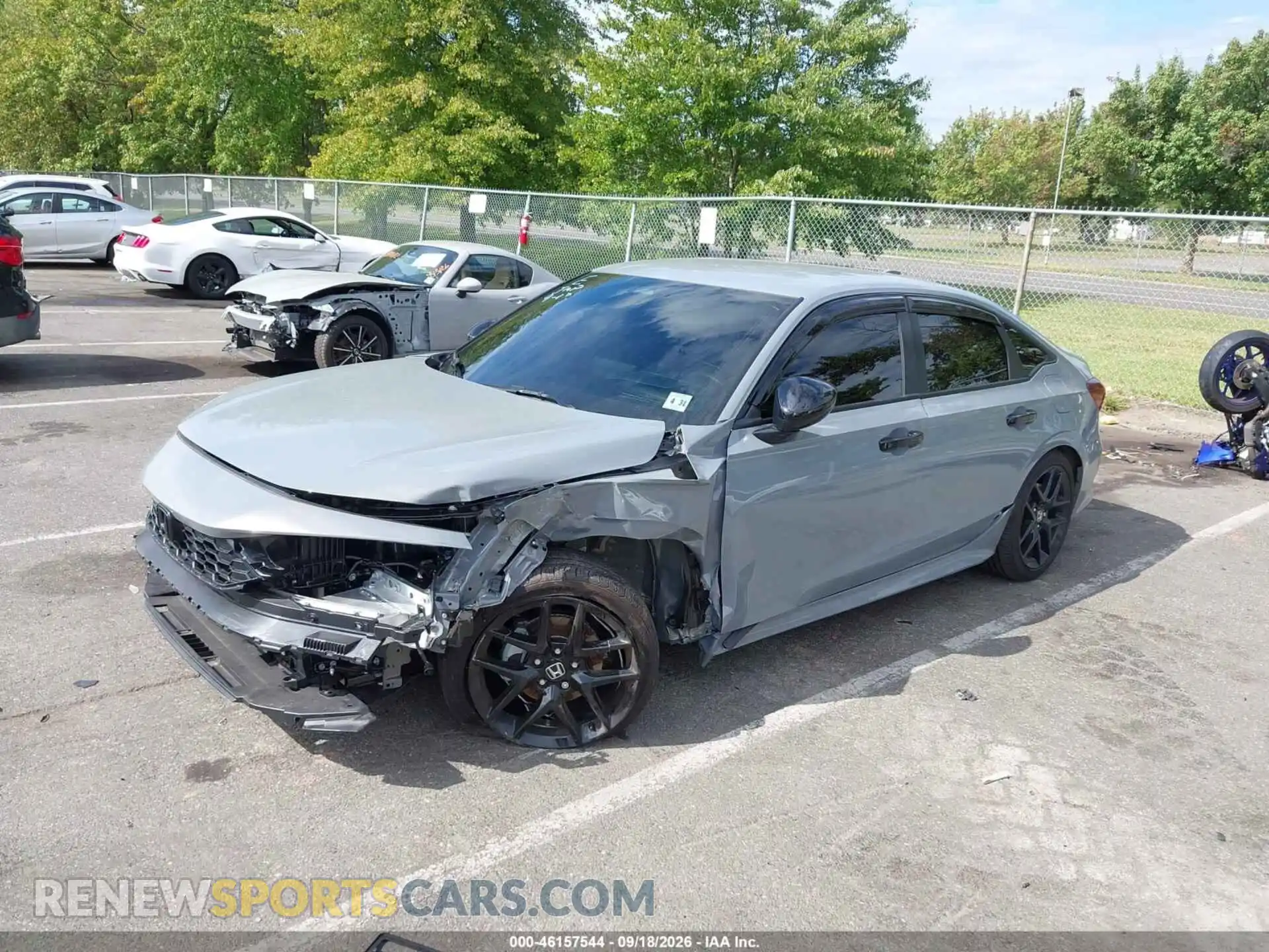 2 Photograph of a damaged car 2HGFE2F59TH581171 HONDA CIVIC 2026