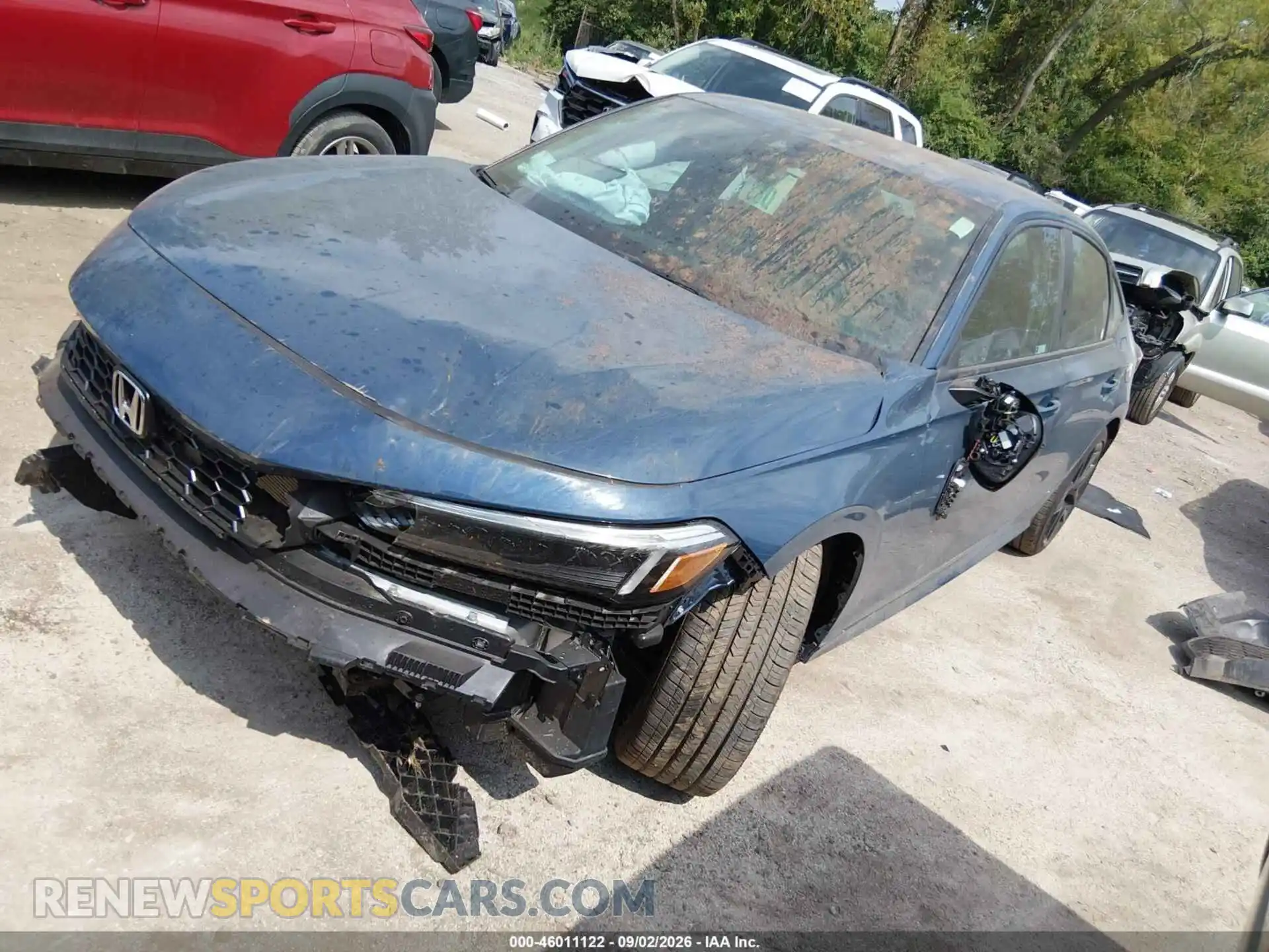 2 Photograph of a damaged car 2HGFE2F59TH608904 HONDA CIVIC 2026