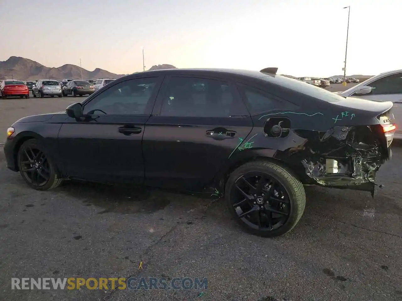 2 Photograph of a damaged car 2HGFE2F5XTH516135 HONDA CIVIC 2026