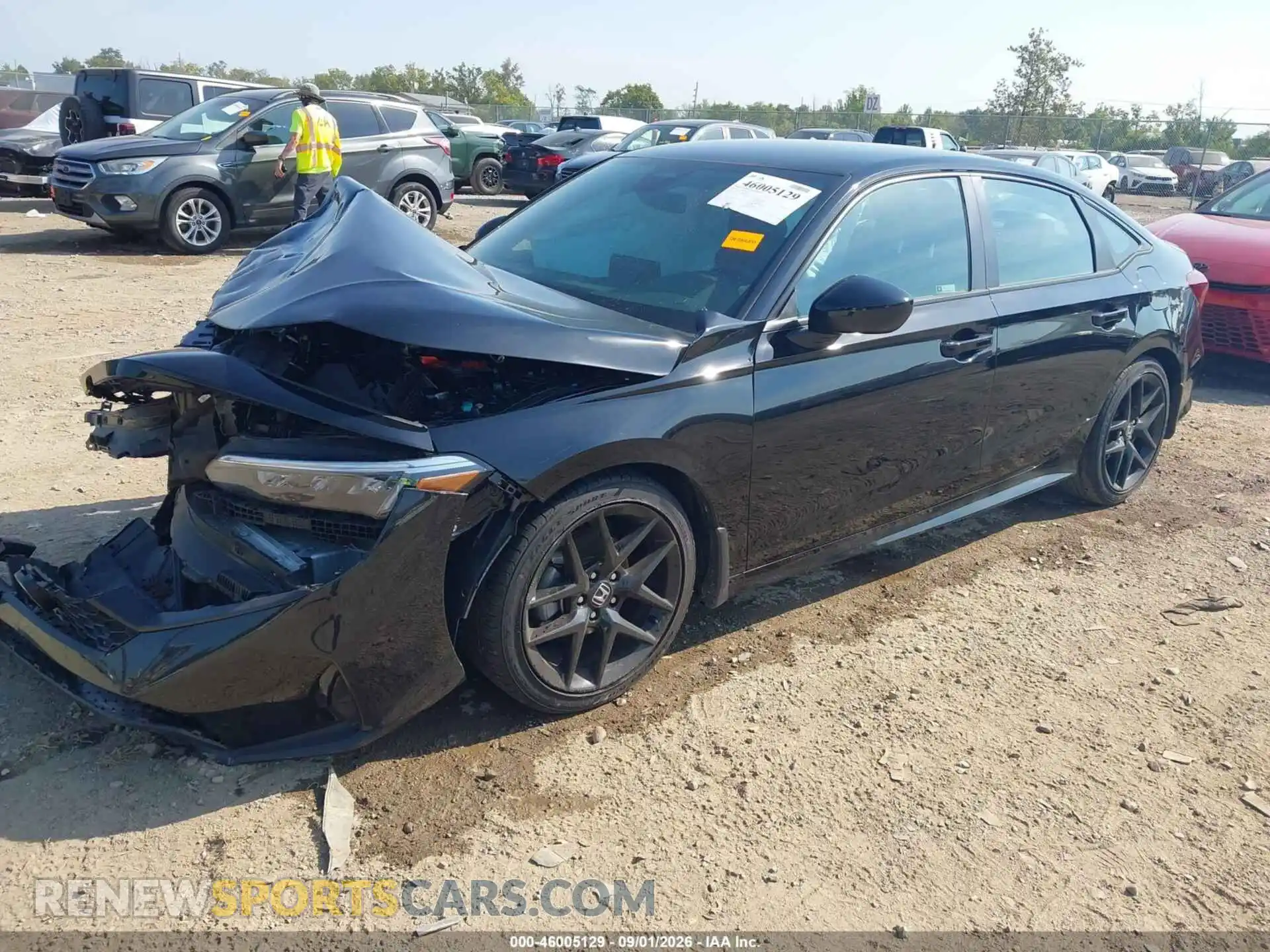 2 Photograph of a damaged car 2HGFE2F5XTH524249 HONDA CIVIC 2026