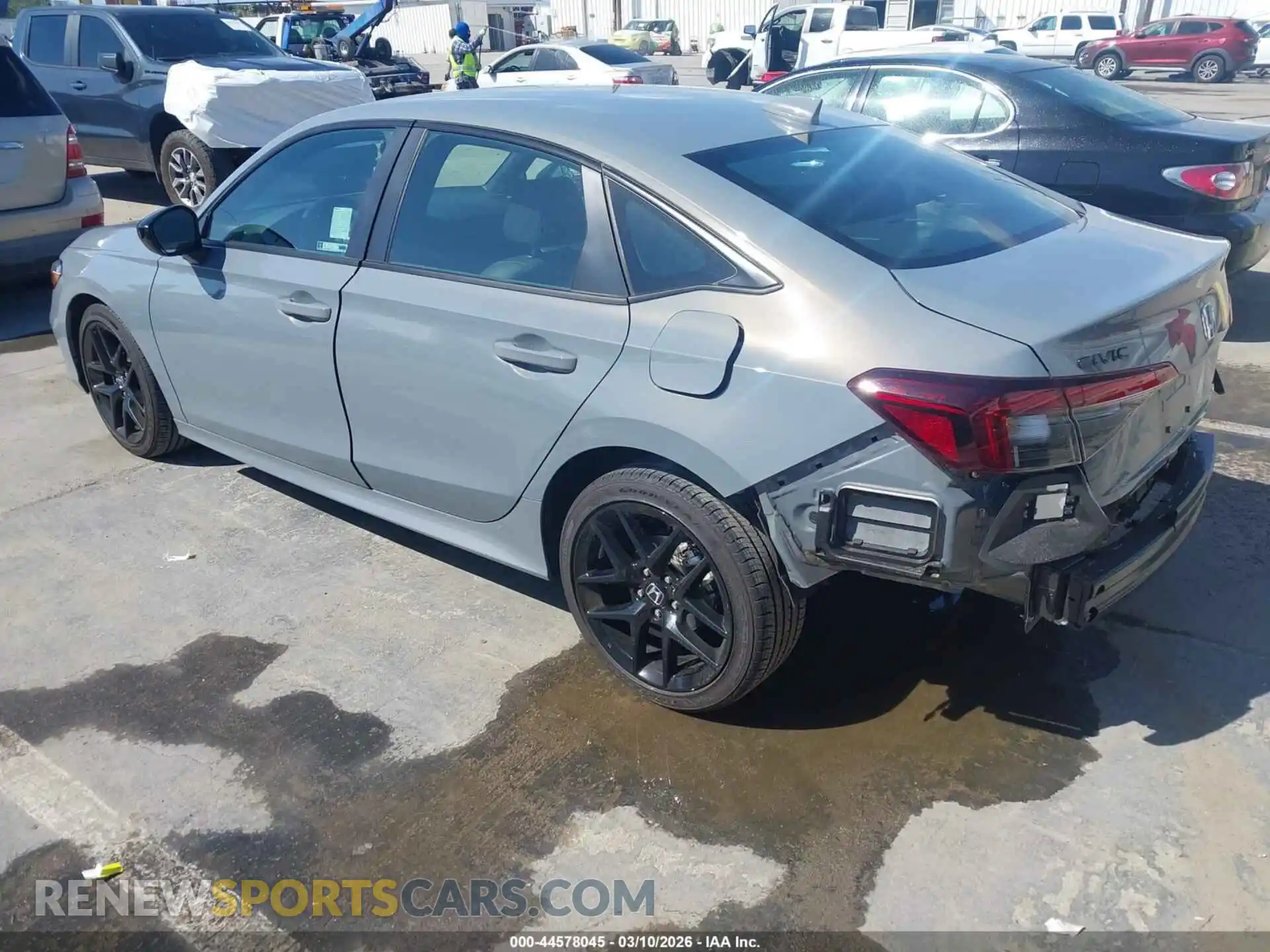 3 Photograph of a damaged car 2HGFE2F5XTH533033 HONDA CIVIC 2026