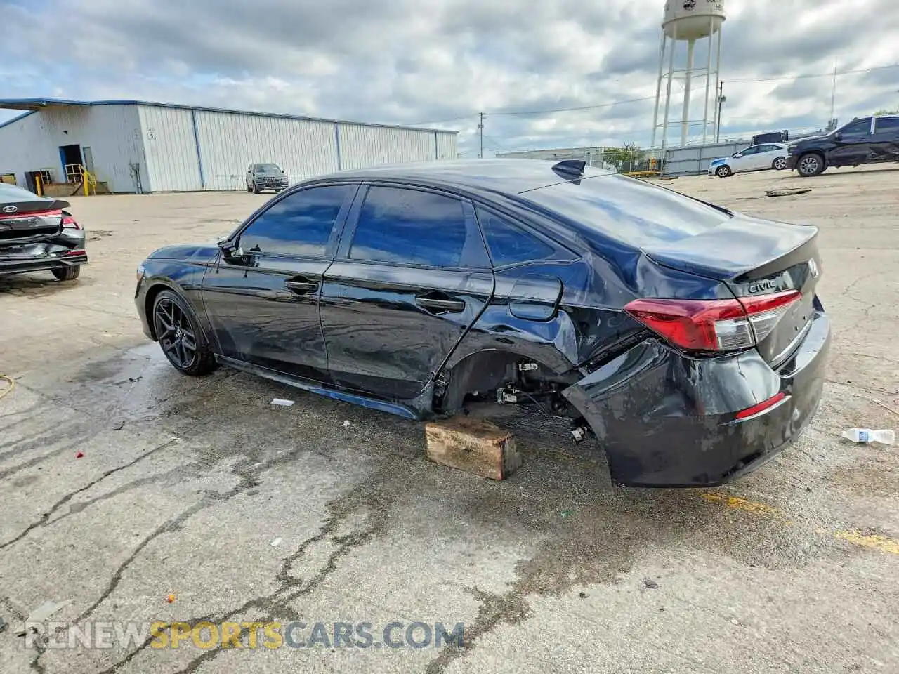 2 Photograph of a damaged car 2HGFE2F5XTH547451 HONDA CIVIC 2026