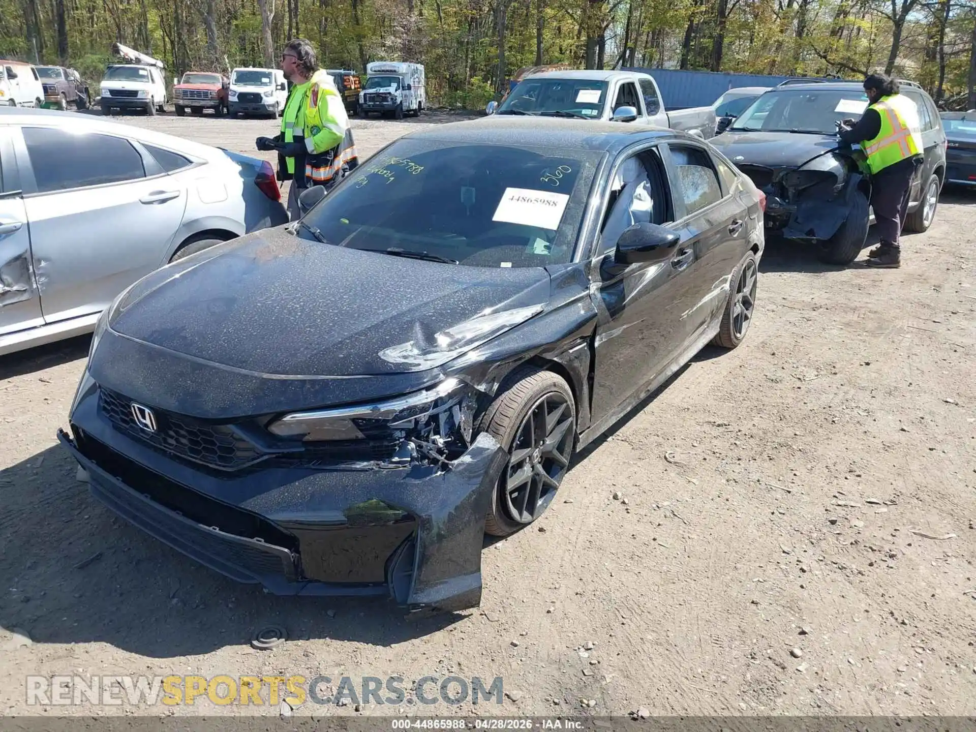 2 Photograph of a damaged car 2HGFE2F5XTH555436 HONDA CIVIC 2026