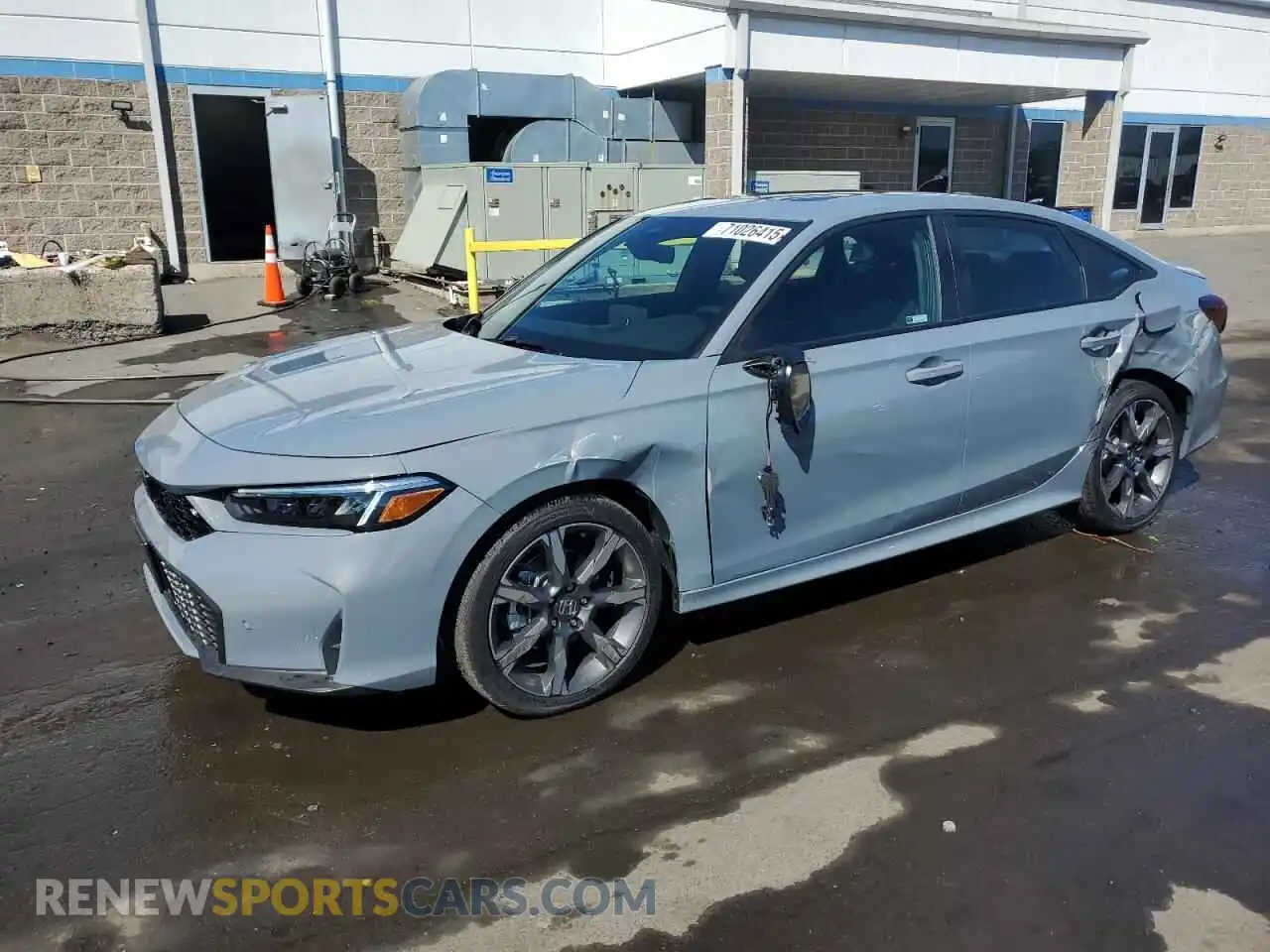 1 Photograph of a damaged car 2HGFE4F80TH300008 HONDA CIVIC 2026