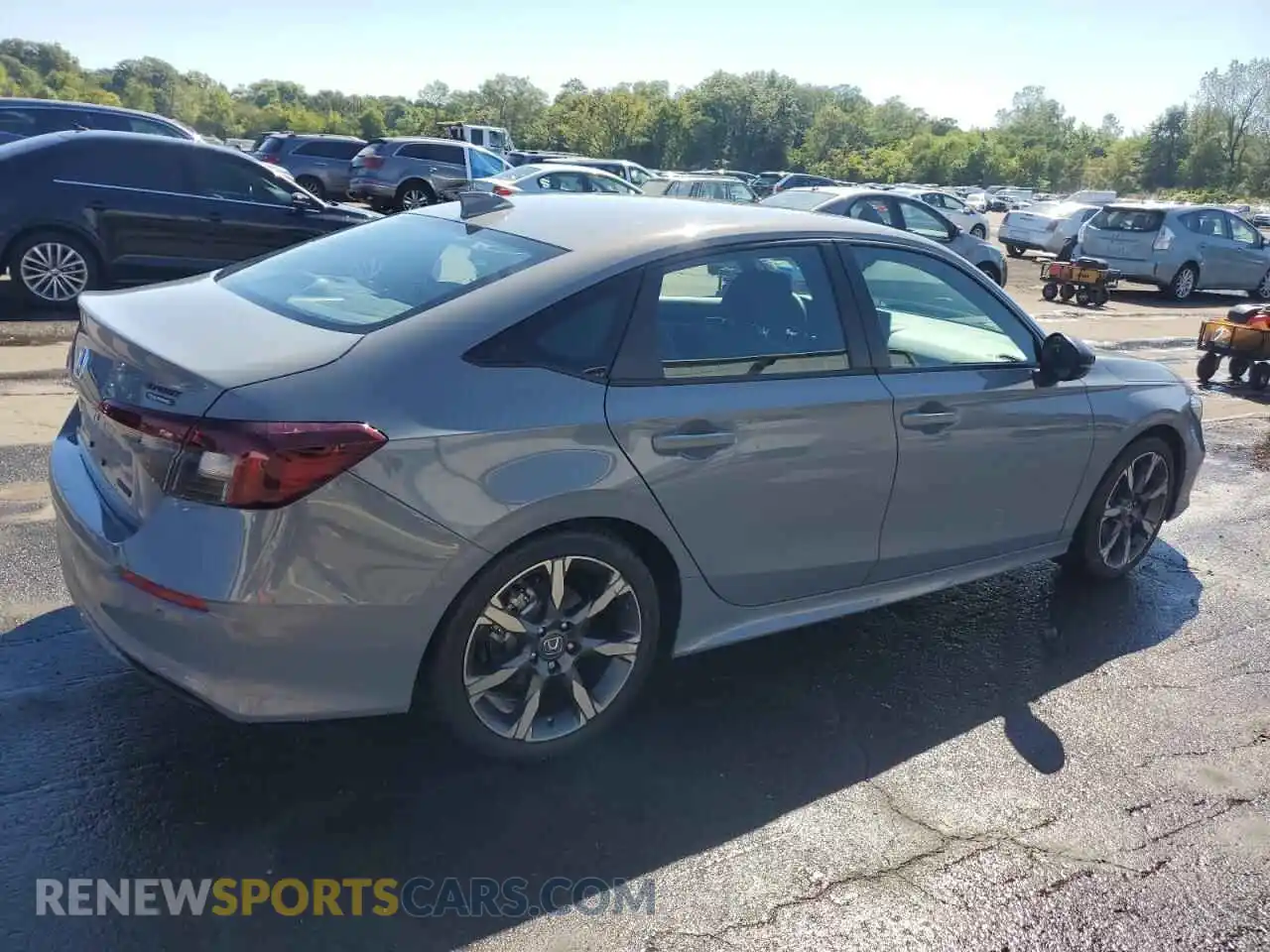 3 Photograph of a damaged car 2HGFE4F80TH300008 HONDA CIVIC 2026