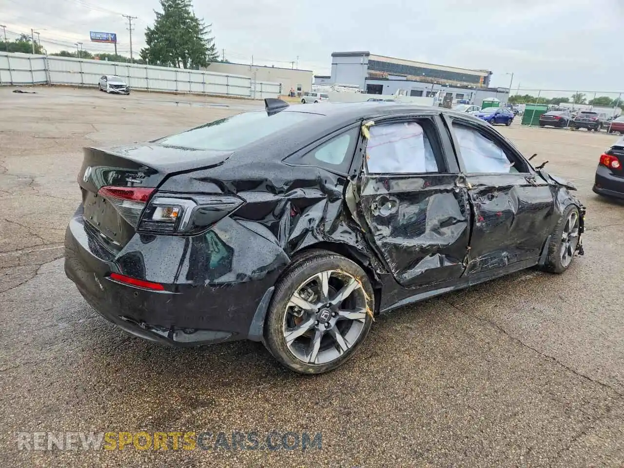 3 Photograph of a damaged car 2HGFE4F80TH312207 HONDA CIVIC 2026